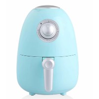 2L Air Fryer, 200°C One-Temperature Compact Air Fryer with Timer Knob, Non-Stick Fry Basket, Auto-Shutoff - AF12 2L Air Fryer, 200°C One-Temperature Compact Air Fryer with Timer Knob, Non-Stick Fry Basket, Auto-Shutoff - AF12