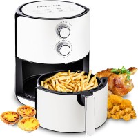 5L Air Fryer, 1400W Air Fryer with 8 Preset Modes, Dual-Knob Temperature Control & Timer, Non-Stick Basket, Recipe Book - HCAF2A001-5L 5L Air Fryer, 1400W Air Fryer with 8 Preset Modes, Dual-Knob Temperature Control & Timer, Non-Stick Basket, Recipe Book - HCAF2A001-5L