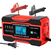 Smart Battery Charger, 12V/24V 10A/5A, Pulse Repair, Auto/RV Smart Battery Charger, 12V/24V 10A/5A, Pulse Repair, Auto/RV