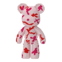 8000 PCS Bear Building Blocks, Bear Building Blocks Display Model for Kids & Adults (Pink) - CZ7704 8000 PCS Bear Building Blocks, Bear Building Blocks Display Model for Kids & Adults (Pink) - CZ7704