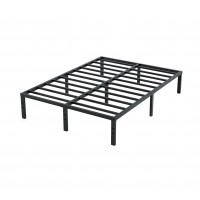 Full Size Metal Bed Frame, Heavy Duty Steel Platform with 14-Inch Height, No Box Spring Needed, Noise-Free Mattress Foundation with Under-Bed Storage – 191 x 137 cm Full Size Metal Bed Frame, Heavy Duty Steel Platform with 14-Inch Height, No Box Spring Needed, Noise-Free Mattress Foundation with Under-Bed Storage – 191 x 137 cm