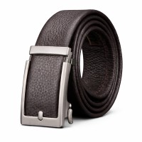Men's Ratchet Leather Belt Automatic Sliding Buckle Belt, Adjustable Trim-to-Fit Design, Genuine Cowhide Leather Dress Belt for Business Casual Jeans Pants, Gift Box Include Model DTL48 Men's Ratchet Leather Belt Automatic Sliding Buckle Belt, Adjustable Trim-to-Fit Design, Genuine Cowhide Leather Dress Belt for Business Casual Jeans Pants, Gift Box Include Model DTL48