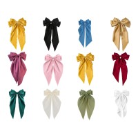12PCS Large Satin Bow Hair Clips for Women & Girls, 33cm Long Ribbon Bows, 19cm Wide, Lightweight Non-Slip Bowknot Clips for School, Parties, Weddings, Christmas Décor (Random Color Selection) 12PCS Large Satin Bow Hair Clips for Women & Girls, 33cm Long Ribbon Bows, 19cm Wide, Lightweight Non-Slip Bowknot Clips for School, Parties, Weddings, Christmas Décor (Random Color Selection)