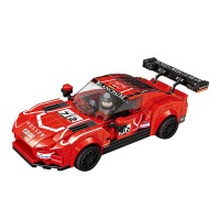 315 PCS Car Building Blocks Set, 1:18 Scale Sports Car Model with Pull Back Motor - 10075 315 PCS Car Building Blocks Set, 1:18 Scale Sports Car Model with Pull Back Motor - 10075