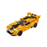295 PCS Car Building Blocks Set, 1:18 Scale Sports Car Model with Pull Back Motor - 10076 295 PCS Car Building Blocks Set, 1:18 Scale Sports Car Model with Pull Back Motor - 10076