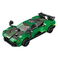 284 PCS Car Building Blocks Set, 1:18 Scale Sports Car Model with Pull Back Motor - 10078 284 PCS Car Building Blocks Set, 1:18 Scale Sports Car Model with Pull Back Motor - 10078