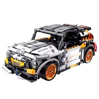 484 PCS Car Building Blocks Set, 1:18 Mini JCW GP Sports Car Model with Pull-Back Motor - 11006 484 PCS Car Building Blocks Set, 1:18 Mini JCW GP Sports Car Model with Pull-Back Motor - 11006