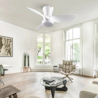 30 Inch Low Profile Ceiling Fan with LED Light Quiet DC Motor, 6 Speeds, Reversible Airflow, Dimmable 3-Color LED, Remote Control Bedroom Living Room 30 Inch Low Profile Ceiling Fan with LED Light Quiet DC Motor, 6 Speeds, Reversible Airflow, Dimmable 3-Color LED, Remote Control Bedroom Living Room