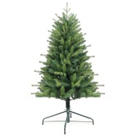 Artificial Christmas Tree 137 cm (4.5 FT) Lifelike PVC Needles, Stable Metal Stand Easy Assembly & Fluffing Required Indoor Holiday Home Décor Model BG045T434 Artificial Christmas Tree 137 cm (4.5 FT) Lifelike PVC Needles, Stable Metal Stand Easy Assembly & Fluffing Required Indoor Holiday Home Décor Model BG045T434