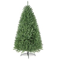 7FT Artificial Christmas Tree Full Realistic Pine Branches Easy Foldable Assembly with Sturdy Metal Stand Classic Holiday Tree for Home, Living Room, Office Model BG065T1383 7FT Artificial Christmas Tree Full Realistic Pine Branches Easy Foldable Assembly with Sturdy Metal Stand Classic Holiday Tree for Home, Living Room, Office Model BG065T1383