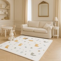 Large Kids Play Mat 190 x 140 cm – Foldable Baby Floor Mat for Crawling, Toddlers & Kids | Reversible Foam Playmat with Cute Animal Design | Non-Toxic, Easy to Clean, Portable for Nursery & Living Room Large Kids Play Mat 190 x 140 cm – Foldable Baby Floor Mat for Crawling, Toddlers & Kids | Reversible Foam Playmat with Cute Animal Design | Non-Toxic, Easy to Clean, Portable for Nursery & Living Room