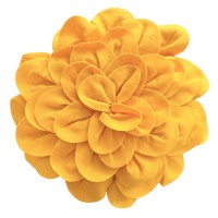 3D Flower Cushion, 50 x 50cm Decorative Blossom Accent Backrest Pillow for Sofa, Home Decor, Bedroom (Yellow) - B6O-YLW 3D Flower Cushion, 50 x 50cm Decorative Blossom Accent Backrest Pillow for Sofa, Home Decor, Bedroom (Yellow) - B6O-YLW
