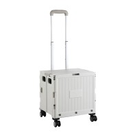 Folding Shopping Cart, Foldable Storage Box with 4 Rotating Wheels, Telescopic Handle for Shopping, Camping, Transport - YN8822 Folding Shopping Cart, Foldable Storage Box with 4 Rotating Wheels, Telescopic Handle for Shopping, Camping, Transport - YN8822