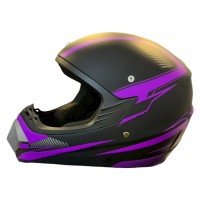Full Face Motorcycle Helmet – Off-Road Motocross Dirt Bike ATV Helmet for Adults & Youth, Lightweight Protective Gear with Ventilation, DOT Approved (Black/Purple, Black/Green) Full Face Motorcycle Helmet – Off-Road Motocross Dirt Bike ATV Helmet for Adults & Youth, Lightweight Protective Gear with Ventilation, DOT Approved (Black/Purple, Black/Green)