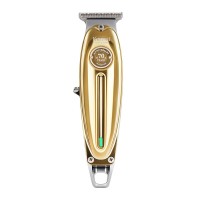 Hair Clippers for Men | Cordless T-Blade Trimmer with 1/2/3 mm Guide Combs, USB Rechargeable, LED Indicator, Gold Barber Clipper for Hair, Beard, Edging & Grooming Model KM-1949 Hair Clippers for Men | Cordless T-Blade Trimmer with 1/2/3 mm Guide Combs, USB Rechargeable, LED Indicator, Gold Barber Clipper for Hair, Beard, Edging & Grooming Model KM-1949