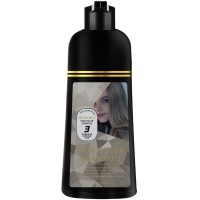 Hair Color Shampoo, 3-in-1 Gray Coverage, Coffee Brown, 400 Ml Hair Color Shampoo, 3-in-1 Gray Coverage, Coffee Brown, 400 Ml