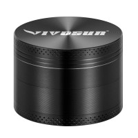 VIVOSUN 2" inch Herb Grinder, 4-Layer Aluminum Spice Grinder with Magnetic Lid, Mesh Screen for Home, Kitchen, Spices, Herbs (Black) - X002K6M67D VIVOSUN 2" inch Herb Grinder, 4-Layer Aluminum Spice Grinder with Magnetic Lid, Mesh Screen for Home, Kitchen, Spices, Herbs (Black) - X002K6M67D