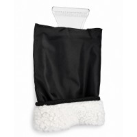 Ice Scraper Glove for Car Windshield, Built-In Scraper, Warm Fleece Lining, Water-Resistant Black Shell, 37 x 18 cm, Winter Snow Frost Ice Removal for Cars, SUVs and Trucks Ice Scraper Glove for Car Windshield, Built-In Scraper, Warm Fleece Lining, Water-Resistant Black Shell, 37 x 18 cm, Winter Snow Frost Ice Removal for Cars, SUVs and Trucks