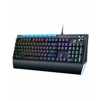 AUKEY KM-G17 Mechanical Keyboard, RGB 104 Keys Gaming Keyboard with Blue Switches, Volume Control Button for PC and Mac AUKEY KM-G17 Mechanical Keyboard, RGB 104 Keys Gaming Keyboard with Blue Switches, Volume Control Button for PC and Mac