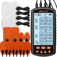 TENS EMS Muscle Stimulator, 24 Modes, 40 Level Intensity Muscle Stimulator Machine for Neck, Back, Arms, Pain Relief Therapy - AS9016 TENS EMS Muscle Stimulator, 24 Modes, 40 Level Intensity Muscle Stimulator Machine for Neck, Back, Arms, Pain Relief Therapy - AS9016