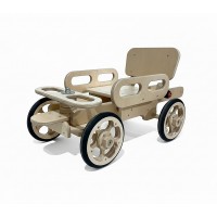 Wooden Pedal Go-Kart for Kids – Telescopic Adjustable Ride-On Car with Steering Wheel, Durable Birch Plywood Construction, Indoor & Outdoor Toy, 119.5 × 54 × 53.5 cm Model C2308 Wooden Pedal Go-Kart for Kids – Telescopic Adjustable Ride-On Car with Steering Wheel, Durable Birch Plywood Construction, Indoor & Outdoor Toy, 119.5 × 54 × 53.5 cm Model C2308