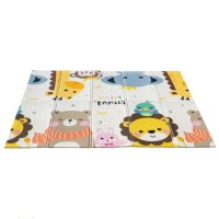 Foldable Baby Play Mat Double-Sided Animal & Traffic Theme, Soft Non-Toxic Foam Waterproof Portable Playmat for Toddlers Babies, and Kids (200 x 180 cm) Foldable Baby Play Mat Double-Sided Animal & Traffic Theme, Soft Non-Toxic Foam Waterproof Portable Playmat for Toddlers Babies, and Kids (200 x 180 cm)