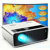 W13 1080P Full HD Projector 9500 Lux Brightness 200” Display Home Theater Mini Projector HDMI, USB, VGA, AV Compatible Works with TV Stick, Laptop, Smartphone, PS5, Xbox Model W13 W13 1080P Full HD Projector 9500 Lux Brightness 200” Display Home Theater Mini Projector HDMI, USB, VGA, AV Compatible Works with TV Stick, Laptop, Smartphone, PS5, Xbox Model W13