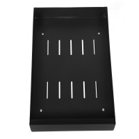 Pull-Out Cabinet Organizer, Black Metal Sliding Storage Drawer Rack, 25 cm Wide Under Sink Shelf Tray, 42 x 25 x 7 cm, Kitchen Pantry Bathroom Cabinet Organizer Pull-Out Cabinet Organizer, Black Metal Sliding Storage Drawer Rack, 25 cm Wide Under Sink Shelf Tray, 42 x 25 x 7 cm, Kitchen Pantry Bathroom Cabinet Organizer