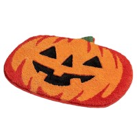 2-Pack Halloween Pumpkin Floormat, 85 x 59 cm Door Mat with Non-Slip Rubber Lined for Home, Bathroom, Entrance Door - ZW-HS-A16 2-Pack Halloween Pumpkin Floormat, 85 x 59 cm Door Mat with Non-Slip Rubber Lined for Home, Bathroom, Entrance Door - ZW-HS-A16