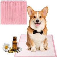 Luxuries Extra Thick Dog Training Pads – 40% Thicker Puppy Pee Pads with Chamomile Scent, 5-Layer Leak-Proof Protection, Super Absorbent Potty Pads for Puppies & Senior Dogs – 23" x 22", 40 Count Luxuries Extra Thick Dog Training Pads – 40% Thicker Puppy Pee Pads with Chamomile Scent, 5-Layer Leak-Proof Protection, Super Absorbent Potty Pads for Puppies & Senior Dogs – 23" x 22", 40 Count