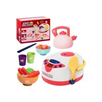 Smart Spray Rice Cooker Toy, Kitchen Cooking Pretend Playset with Sounds, Music for Kids (Pink) - Y8815 Smart Spray Rice Cooker Toy, Kitchen Cooking Pretend Playset with Sounds, Music for Kids (Pink) - Y8815