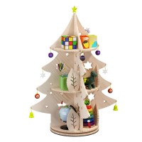 Wooden Christmas Tree Rotating Bookshelf – 3-Tier Kids Bookcase Storage Organizer for Toys, Gifts, Crafts – 360° Rotating Tree-Shaped Shelf for Living Room, Bedroom, Classroom – 93cm Tall Wooden Christmas Tree Rotating Bookshelf – 3-Tier Kids Bookcase Storage Organizer for Toys, Gifts, Crafts – 360° Rotating Tree-Shaped Shelf for Living Room, Bedroom, Classroom – 93cm Tall