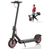 Electric Scooter for Adults, 350W Foldable Commuter E Scooter with App Control, 8.5" Honeycomb Tires, Dual Brakes, 10.4Ah Battery, Up to 30 km/h, Black Electric Scooter for Adults, 350W Foldable Commuter E Scooter with App Control, 8.5" Honeycomb Tires, Dual Brakes, 10.4Ah Battery, Up to 30 km/h, Black