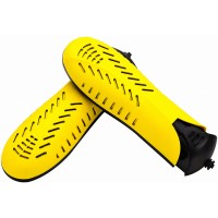 Portable Shoe Dryer & Boot Dryer with Timer Switch, Dual-Core PTC Heating, Heat Dissipation Vents, Adjustable 19.5–21.5 cm Design, Yellow Electric Footwear Dryer for Shoes, Boots, Gloves & Socks Portable Shoe Dryer & Boot Dryer with Timer Switch, Dual-Core PTC Heating, Heat Dissipation Vents, Adjustable 19.5–21.5 cm Design, Yellow Electric Footwear Dryer for Shoes, Boots, Gloves & Socks