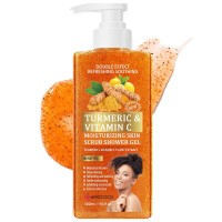 Turmeric Vitamin C Shower Gel, Exfoliating Scrub, 500 mL Turmeric Vitamin C Shower Gel, Exfoliating Scrub, 500 mL