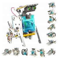 13-in-1 Solar Educational Robot Kit, Kids DIY STEM Toy for Educational Learning, Creative Fun - 214B 13-in-1 Solar Educational Robot Kit, Kids DIY STEM Toy for Educational Learning, Creative Fun - 214B