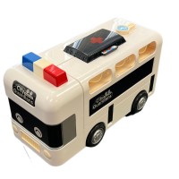 Ambulance Theme Toy Bus with Interactive Play Features Removable Medical Kit & Steering Wheel White - Educational Rescue Vehicle Toy for Kids Ages 3+ Model 265-3 Ambulance Theme Toy Bus with Interactive Play Features Removable Medical Kit & Steering Wheel White - Educational Rescue Vehicle Toy for Kids Ages 3+ Model 265-3