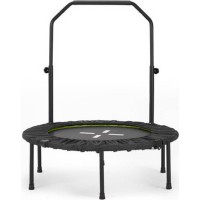 40” Rebounder Trampoline for Adults with Adjustable Handle Quiet Bungee Cord System, 330 lb Capacity, Foldable Mini Fitness Trampoline Indoor Cardio & Home Workout Model LFHM058GN 40” Rebounder Trampoline for Adults with Adjustable Handle Quiet Bungee Cord System, 330 lb Capacity, Foldable Mini Fitness Trampoline Indoor Cardio & Home Workout Model LFHM058GN