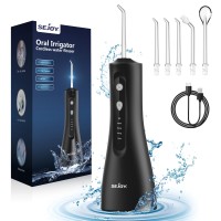 Water Flosser, 5 Modes, 300 mL Cordless Oral Irrigator, Travel Water Flosser, 5 Modes, 300 mL Cordless Oral Irrigator, Travel