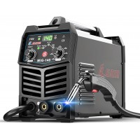 GZ GUOZHI MIG-140 3-in-1 Welder MIG/Stick/Lift TIG Welding Machine, IGBT Inverter, Synergic Control, Flux Core Wire Compatible, 20A–140A Output, Overload Protection – Portable & Versatile GZ GUOZHI MIG-140 3-in-1 Welder MIG/Stick/Lift TIG Welding Machine, IGBT Inverter, Synergic Control, Flux Core Wire Compatible, 20A–140A Output, Overload Protection – Portable & Versatile